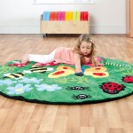 Covor Copii Moale Pufos Pajistea Verde